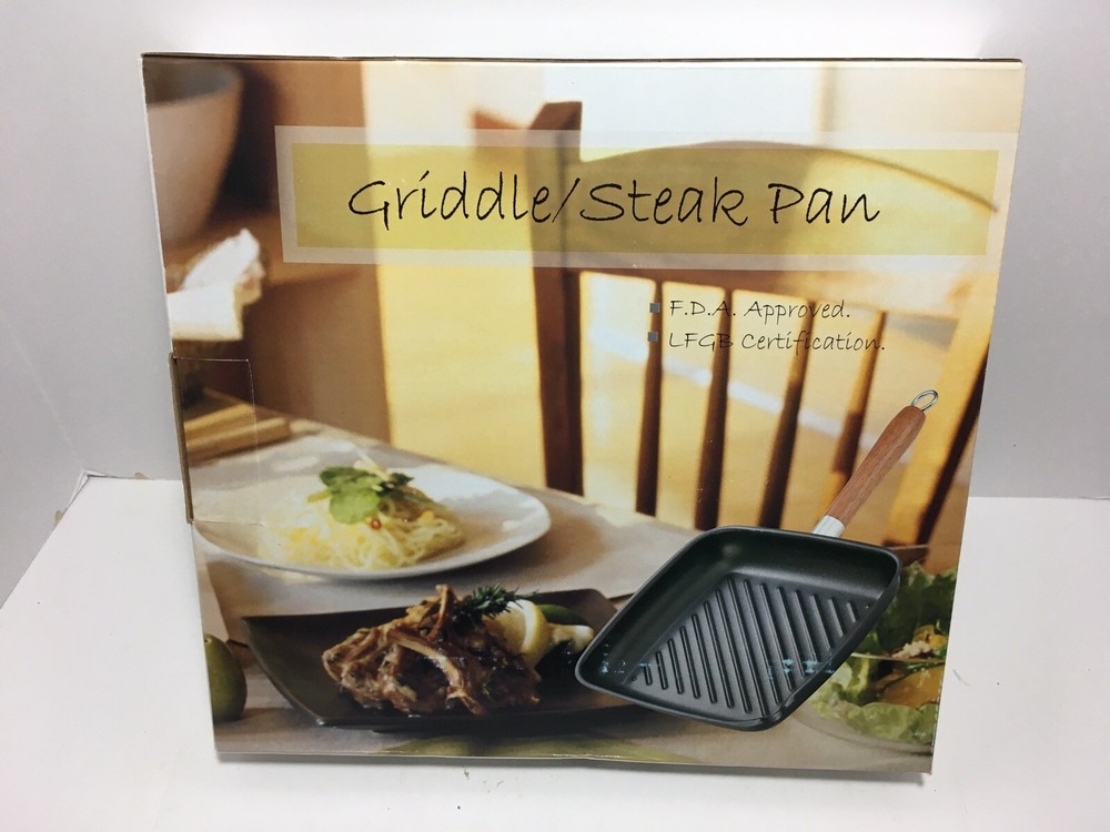 Griddle Steak Pan 10” Non-Stick Cookware