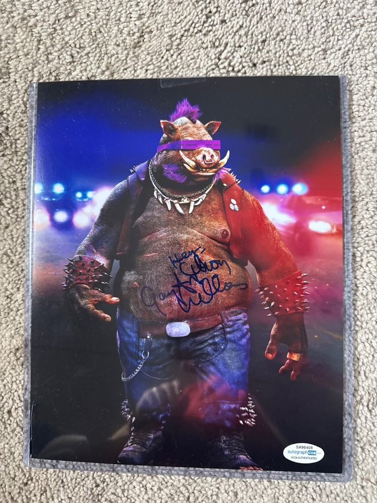 gary williams bebop 8x10 autograph