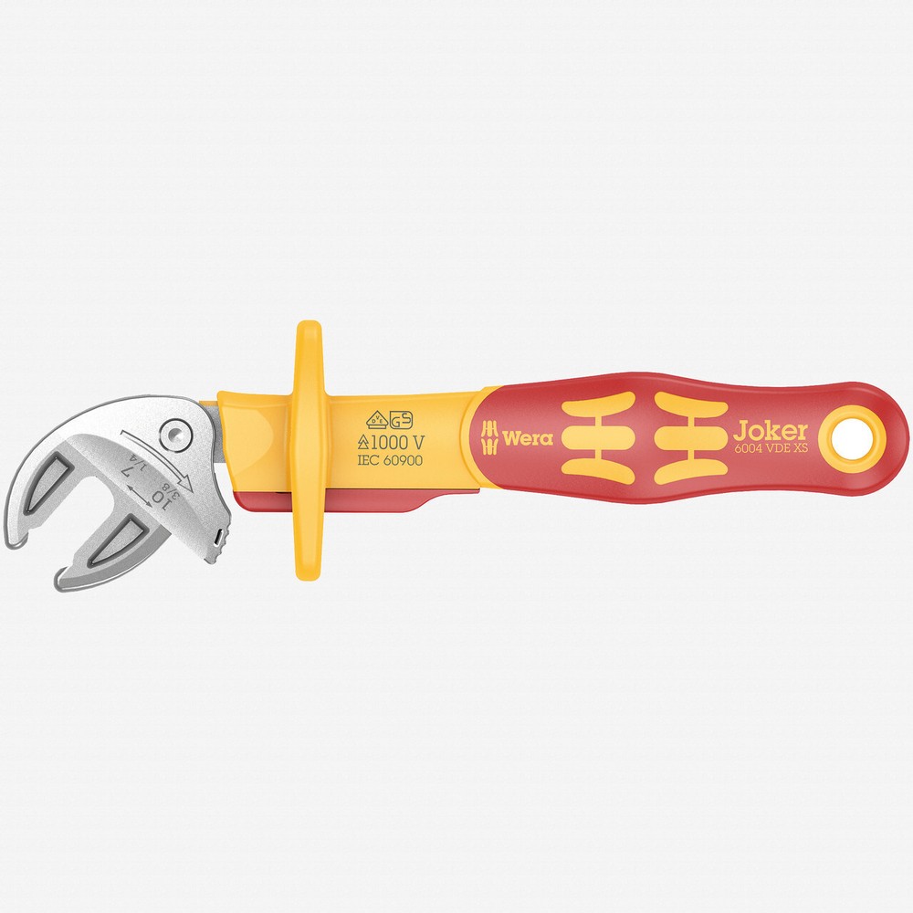 Wera 020150 Joker 6004 VDE Self-setting Wrench, Extra Small