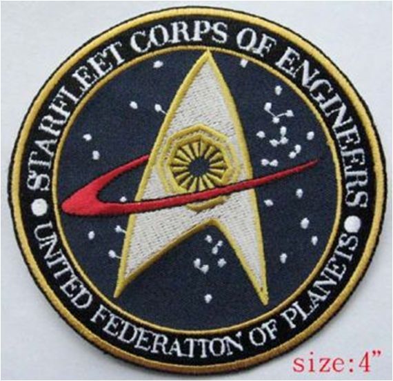 STAR TREK CORPS OF ENGINEERS PATCH - STK53