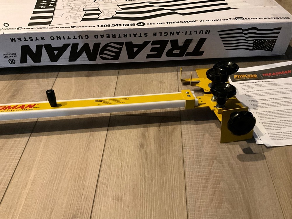 ProKnee TREADMAN Multi-Angle Stair Tread Cutter System