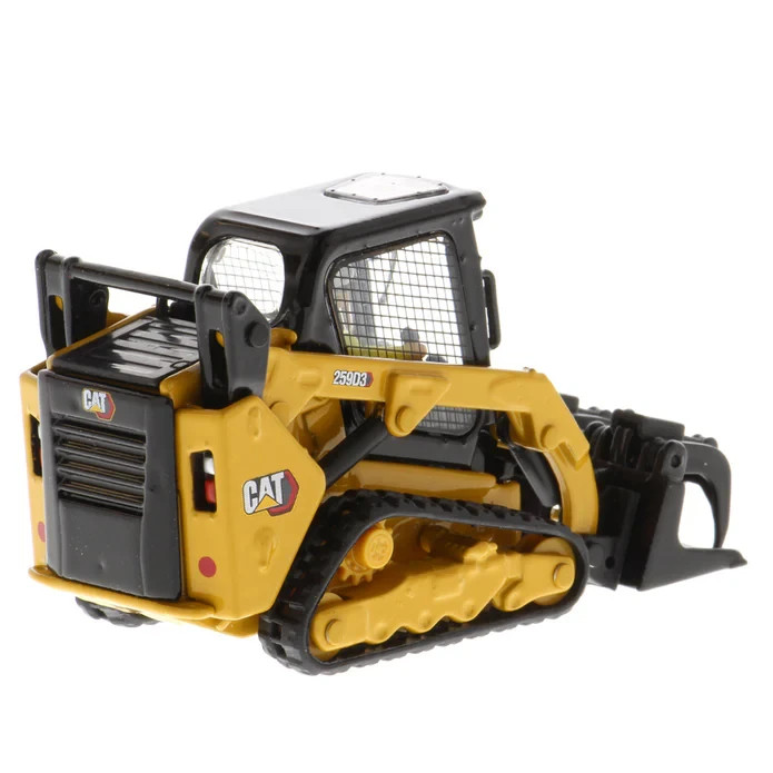 Cat 259D3 Compact Track Loader with tools Diecast Masters 1:50 #85677