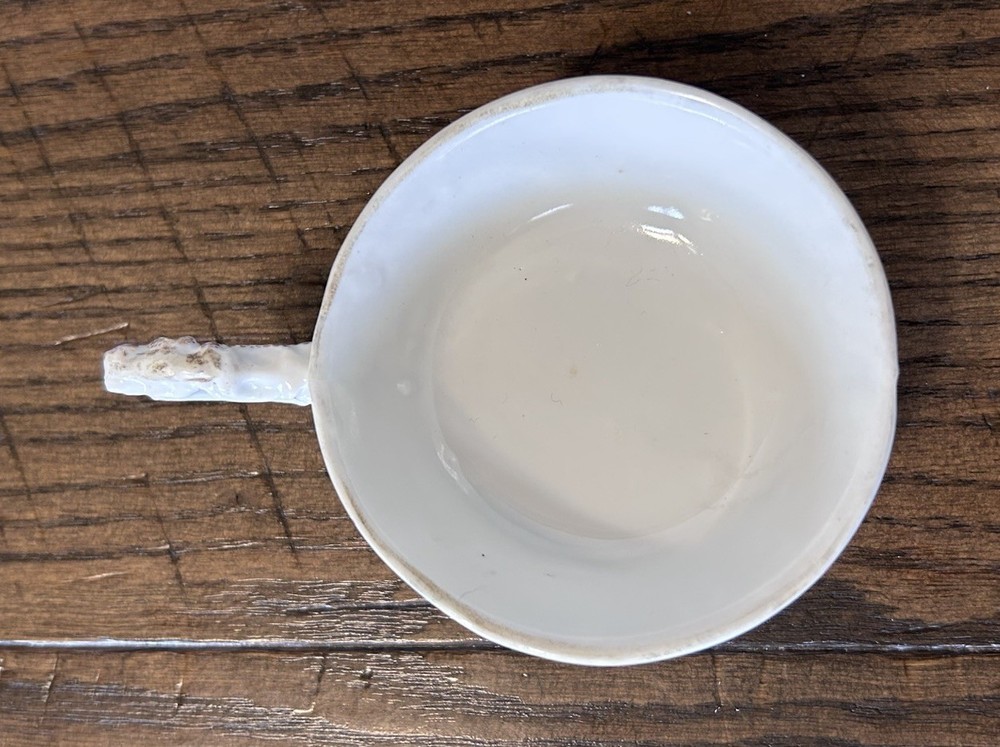 VTG 2pc TEA STRAINER w/ Handle & CUP PROV SXE E.S. GERMANY