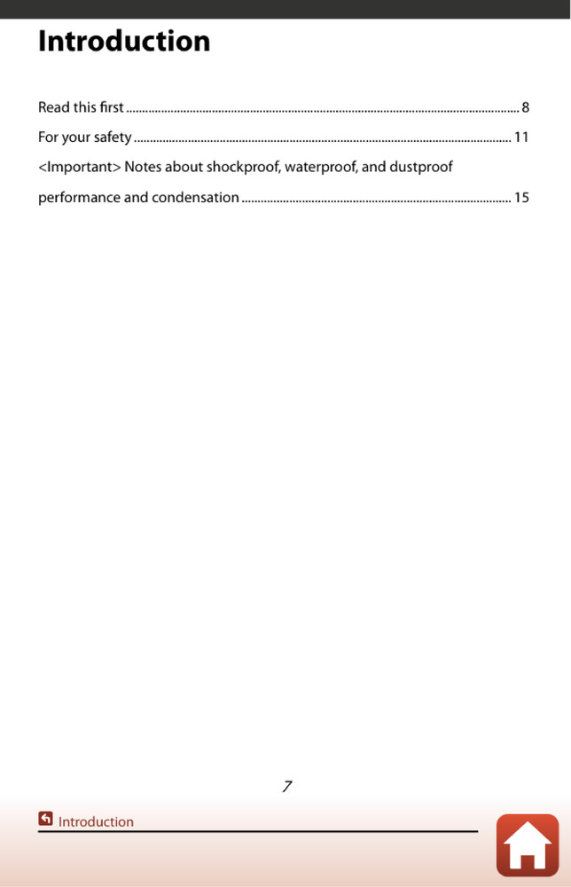 Nikon COOLPIX W150 — User Reference Manual — 1/2 Size, 5.5" x 8.5" Small Compact