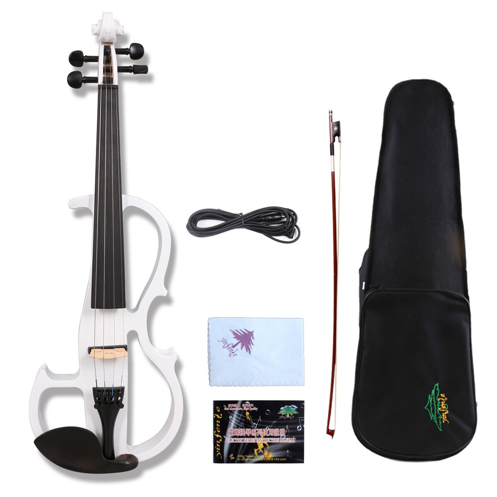 4 String Electric Viola Advanced Silent Viola16 Inch 4/4Size With Solid Wood,