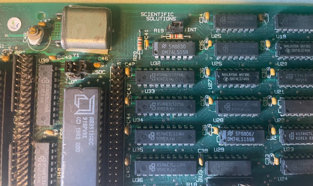 Scientific Solutions Lab Master DMA Data Acquisition Computer Board 938193 Rev B