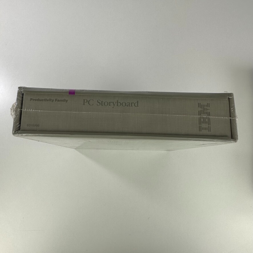 IBM PC Storyboard for Personal Computer Software DOS Factory Sealed