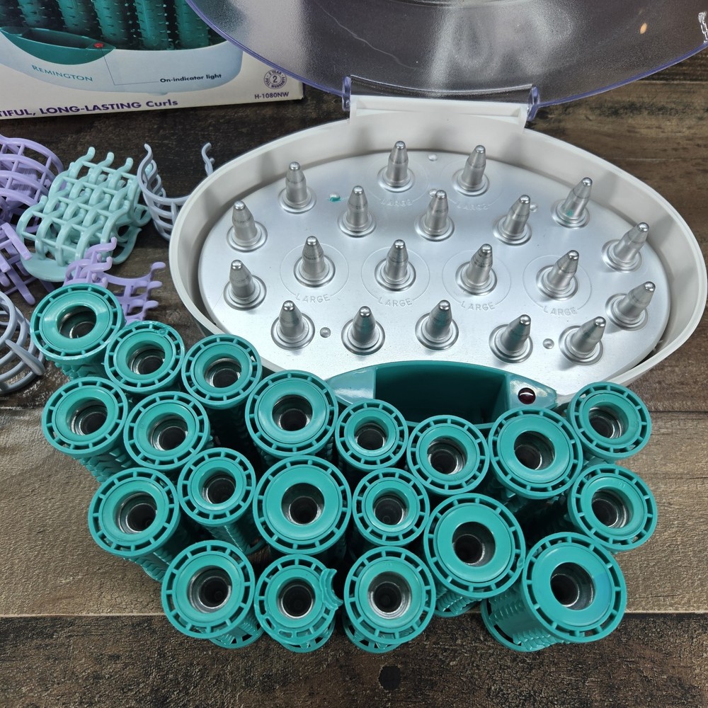 Remington Body Waves Ionic Hot Rollers Wax Core Rollers H1080N Curlers & Clips