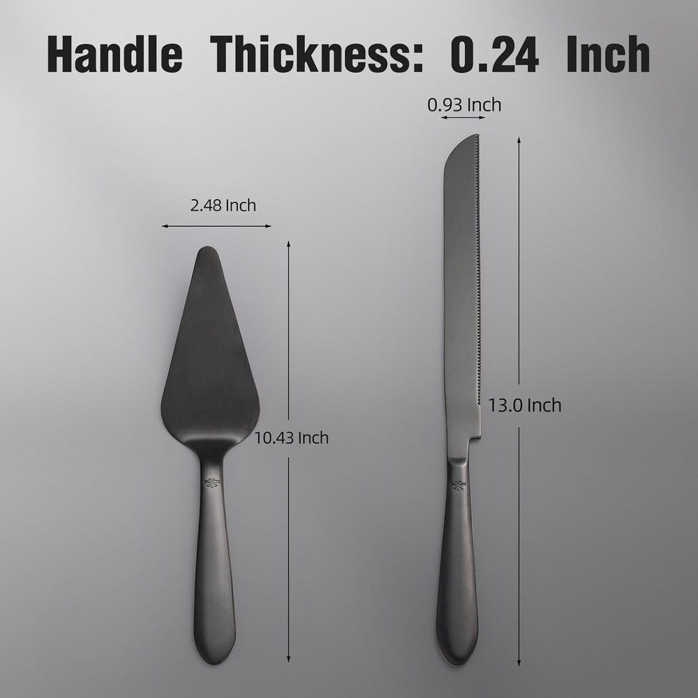 Stainless Steel Wedding Cake Server Set