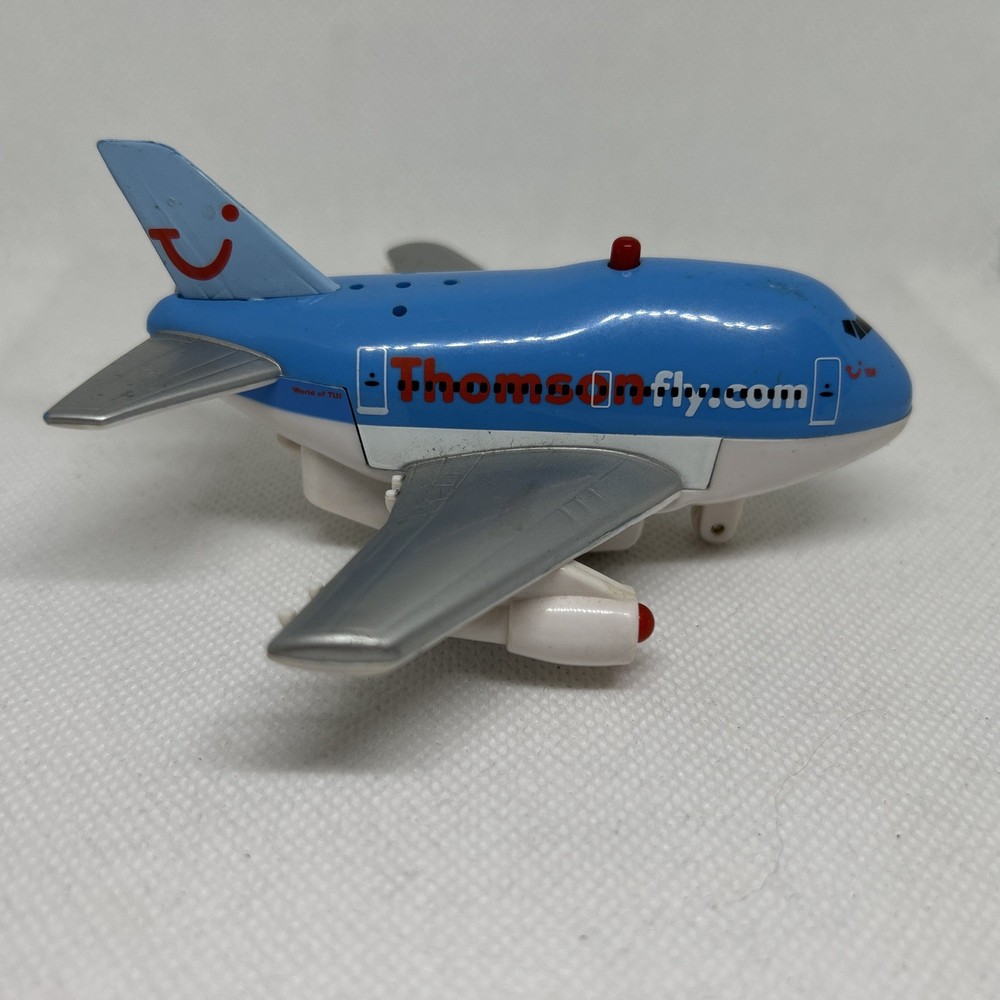 Thomson Pull Back Toy Plane with Lights and sound