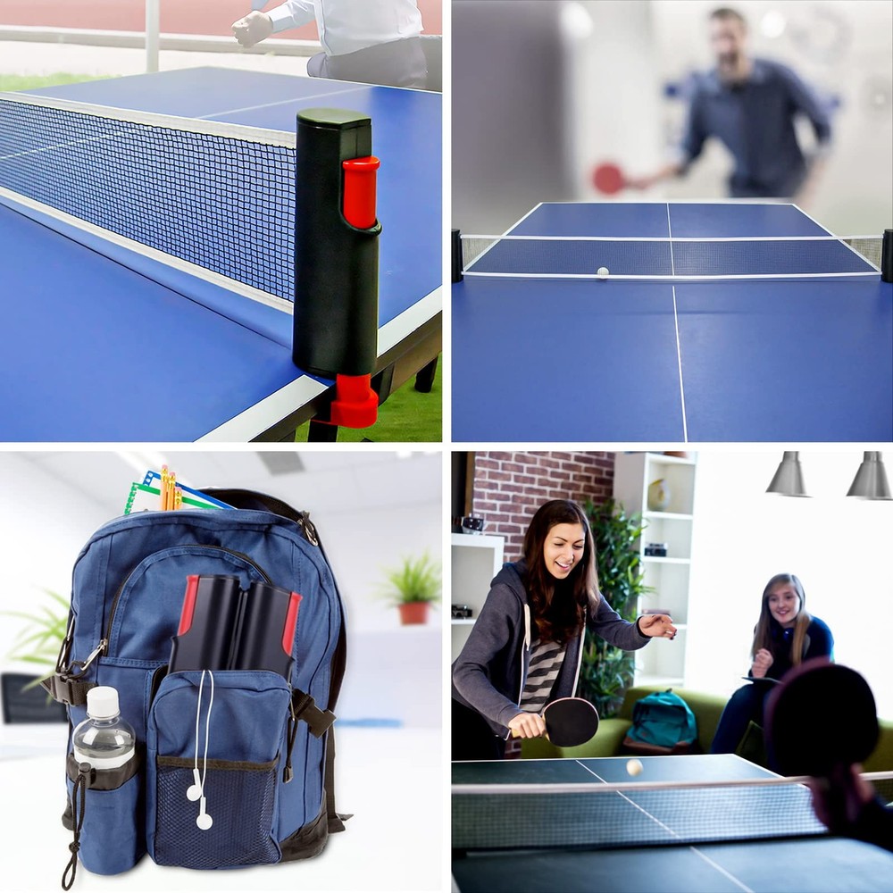 Table Tennis Net Extendable Portable Replacement Net Paddle Game Accessory