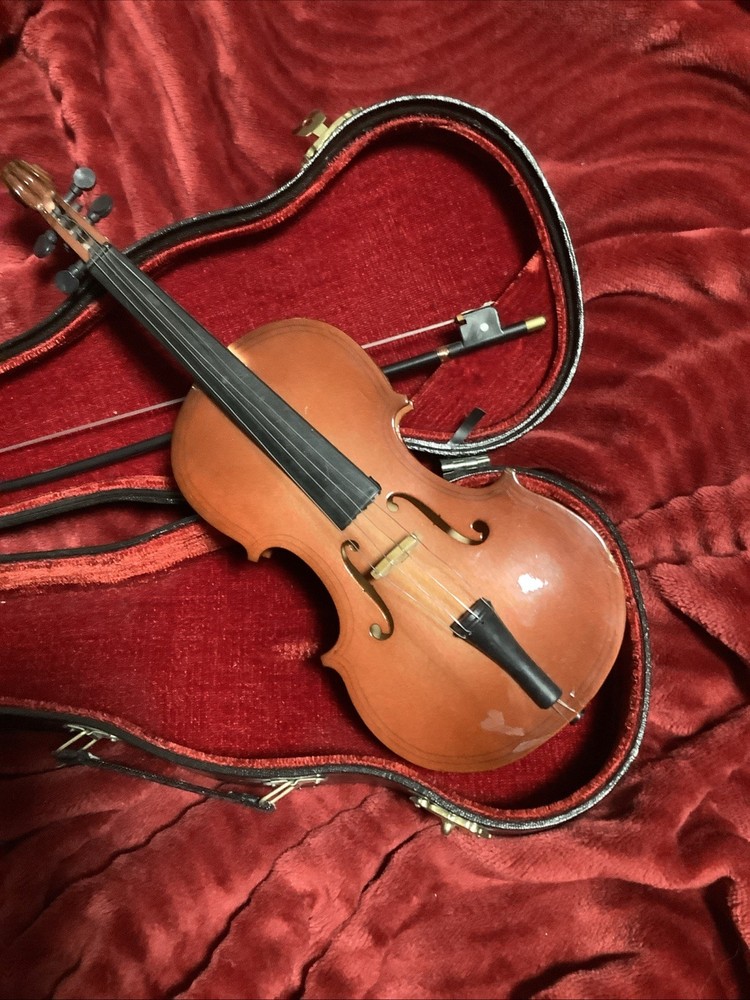 Miniature Vintage Violin 10in