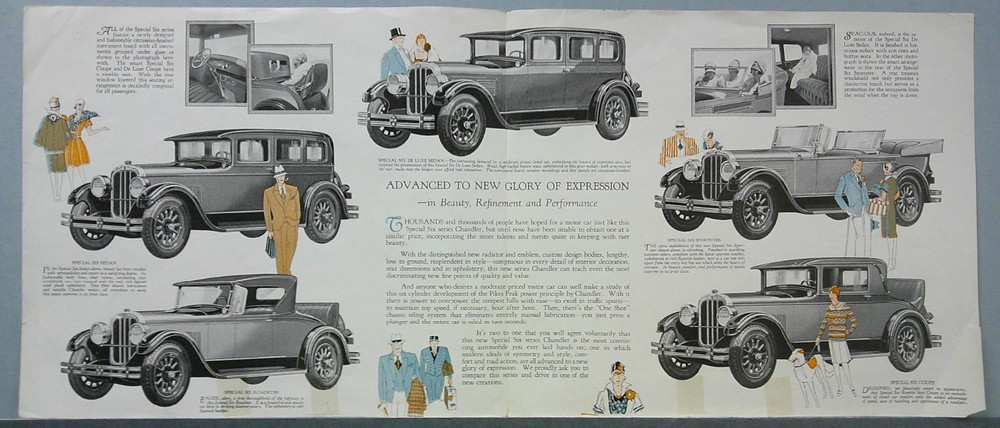 1928 Chandler Sales Catalog