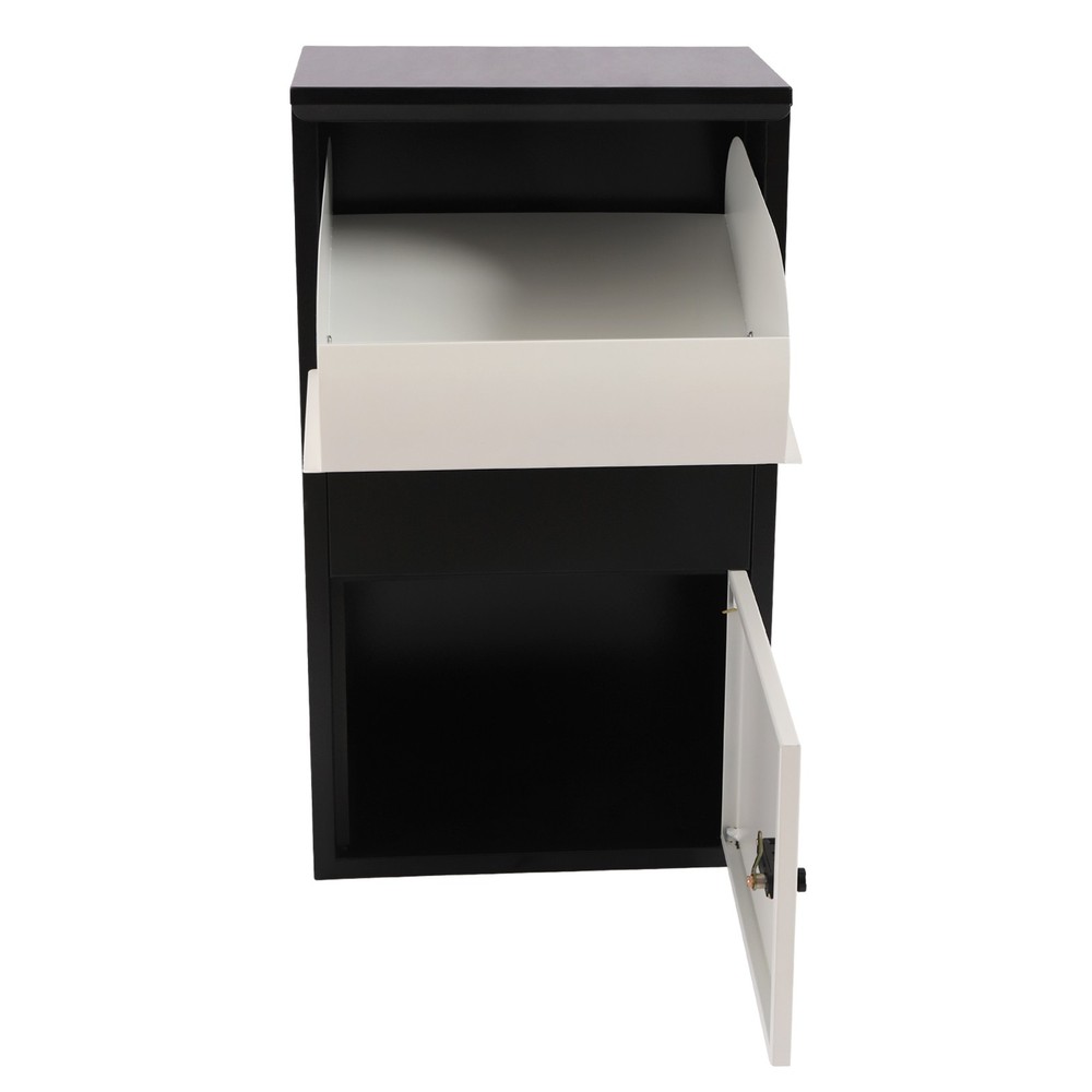 Package Delivery Box, Mail Parcel Drop Box, Lockable Mailbox, Package Container