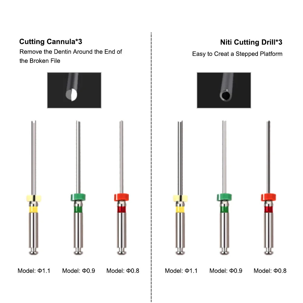 Dental Root Canal File Extractor Endo Broken Files Removal System Holder Tools