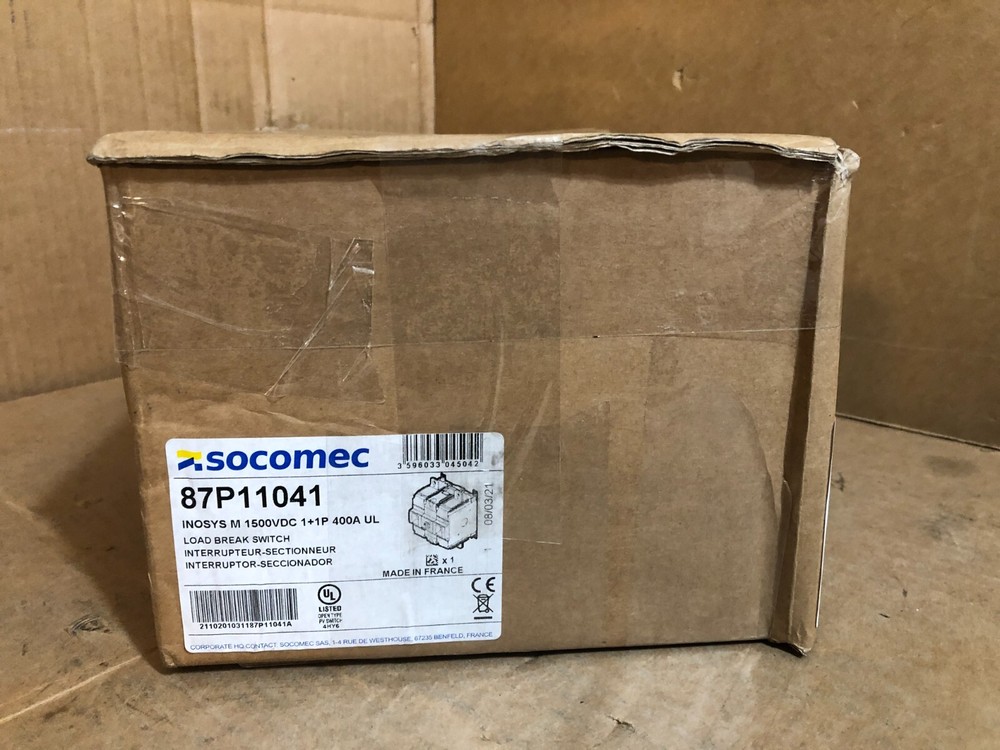 INOSYS Load Break Switch 1500VDC 1+1 400A UL **