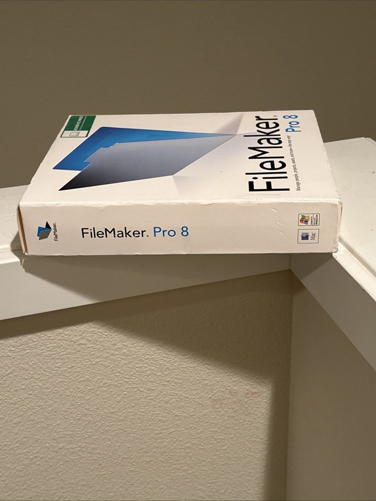 NEW FILEMAKER PRO 8 SOFTWARE & User Guide/Resource Guide FOR Windows AND MAC CIB