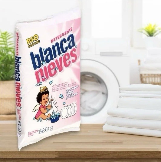 BLANCA NIEVES 🇲🇽 Powder Laundry Detergent, 250g, 5 Pack
