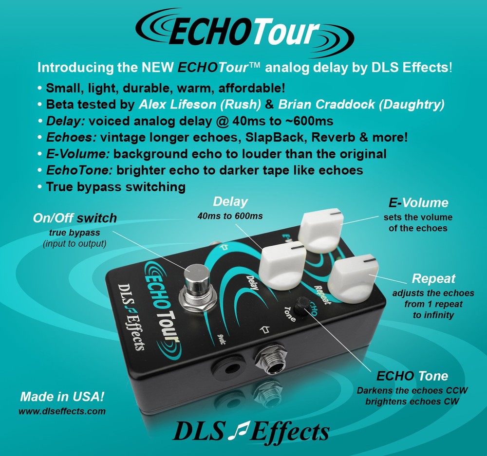 Analog Delay Guitar effect pedal