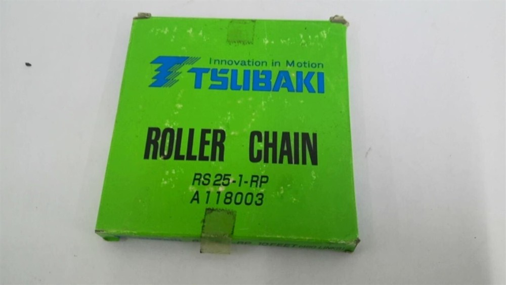 TSUBAKI RS25-1-RP 10' Roller Chain