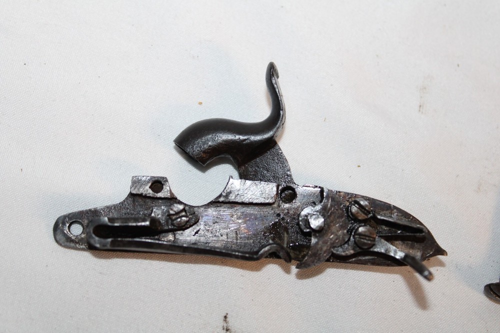 Antique Early HALL Pistol Lock Percussion Flintlock Muzzleloader Part