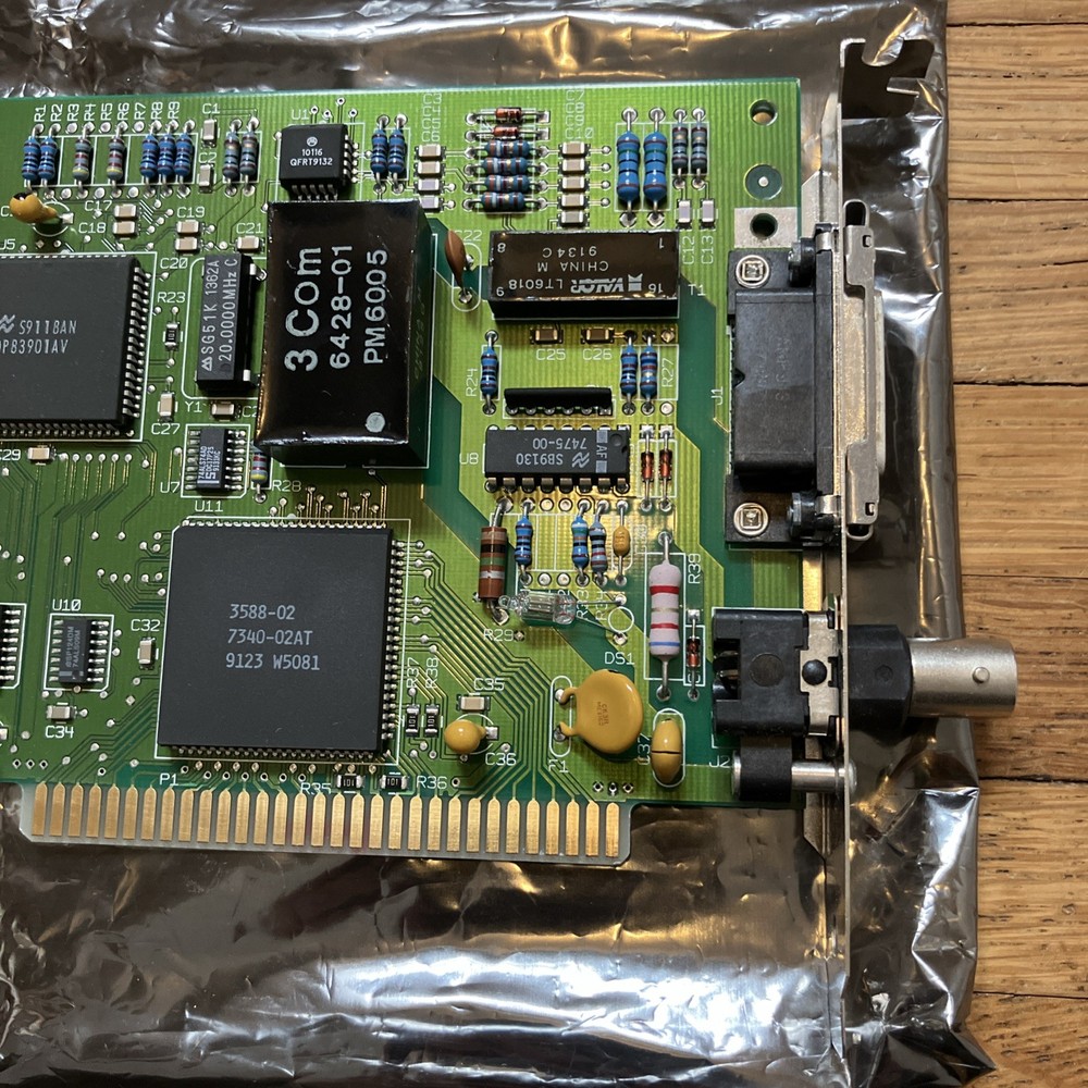 3COM EtherLink II TP Network Adapter Card