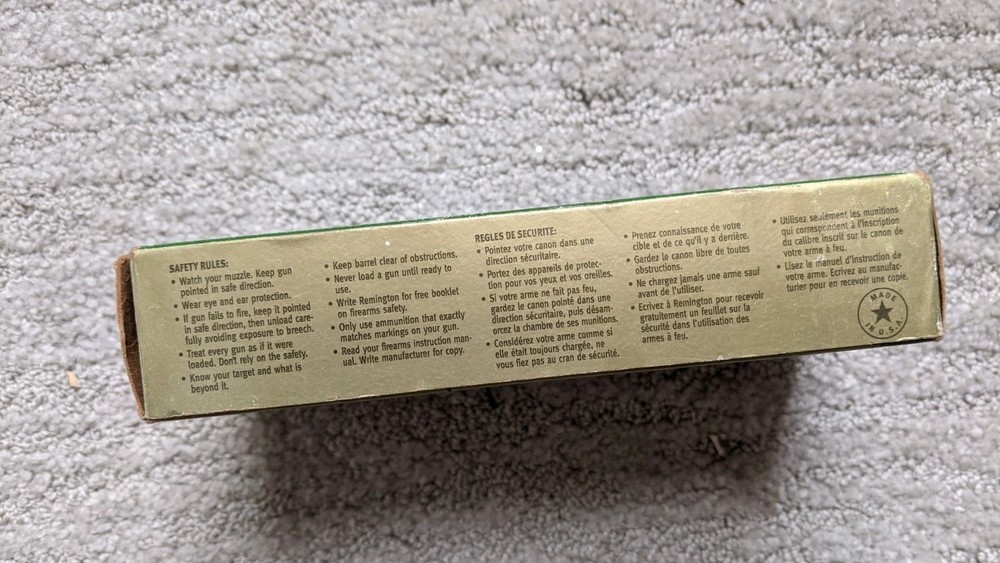 REMINGTON 300 REM. S. A. ULTRA MAG EMPTY AMMO BOX
