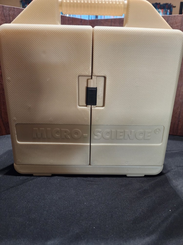 Micro-Science Complete Microscope Set Educational Kit with Slides & Tools