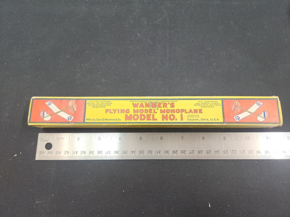 RARE!!!! Vintage Balsa model plane kits Wanner's Wanner Various kits and boxes