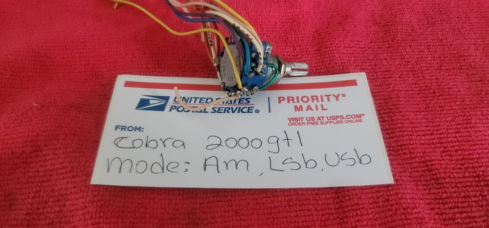 MODE SWITCH AM USB LSB FOR CB  RADIO  COBRA  2000GTL