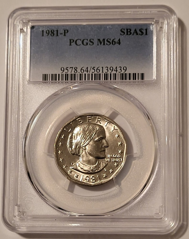1981 P Susan B Anthony Dollar MS64 PCGS
