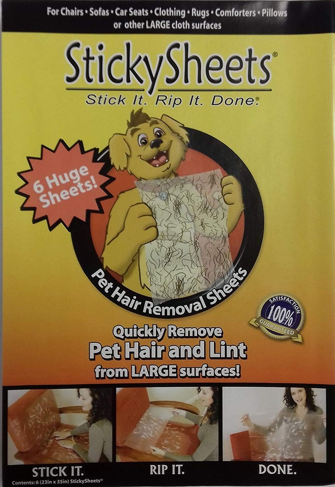 Sticky Sheets - Pet Hair Removal System - Single Sheet
