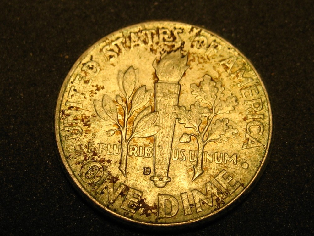 1962-D 90% Silver Roosevelt Head Dime