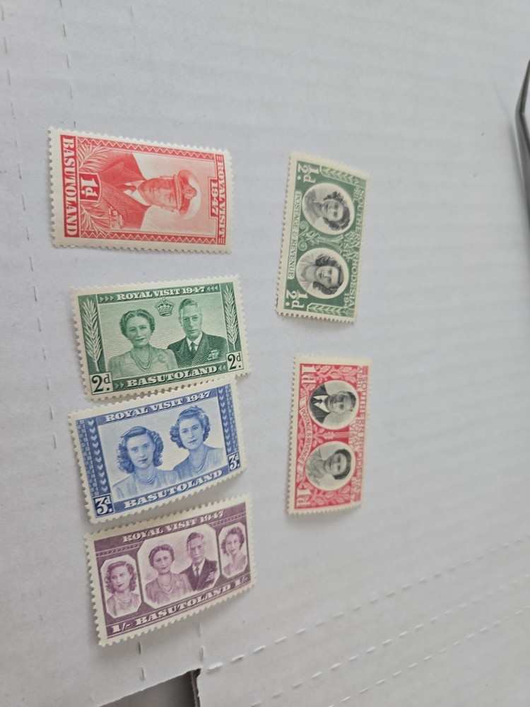 British colonies Stamp Lot Hinged