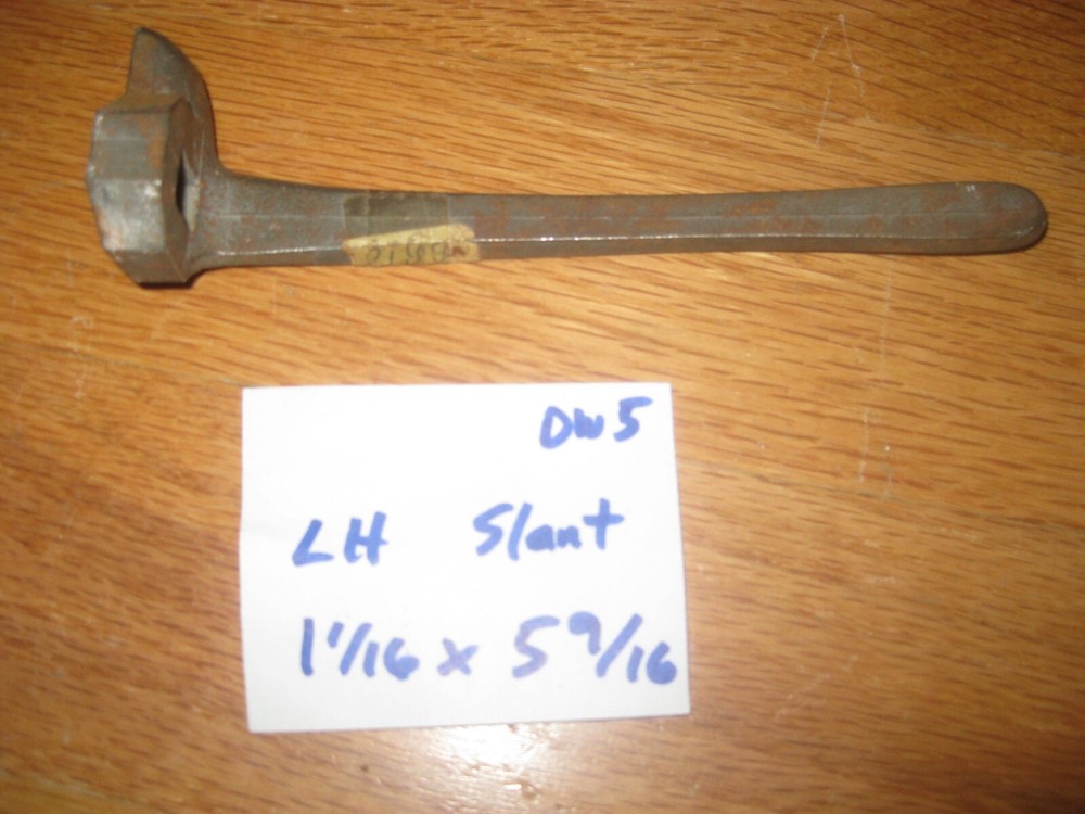 Tang For Slanted Hooked Perc. Breech Plug Muzzleloader 1 1/16" ATF, Left Hand