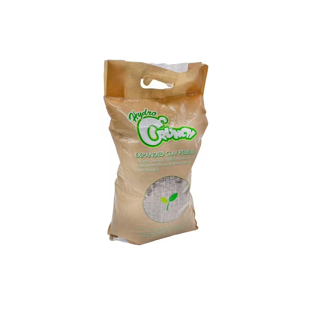 Expanded Clay Growing Media Hydroponic 10 L 8 Mm Pebbles