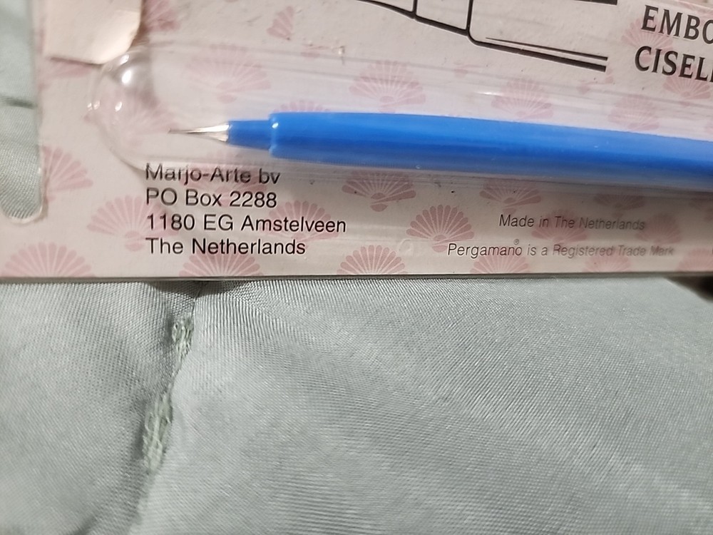 Vintage Embossing Tool Ciseleerpen Code 1103