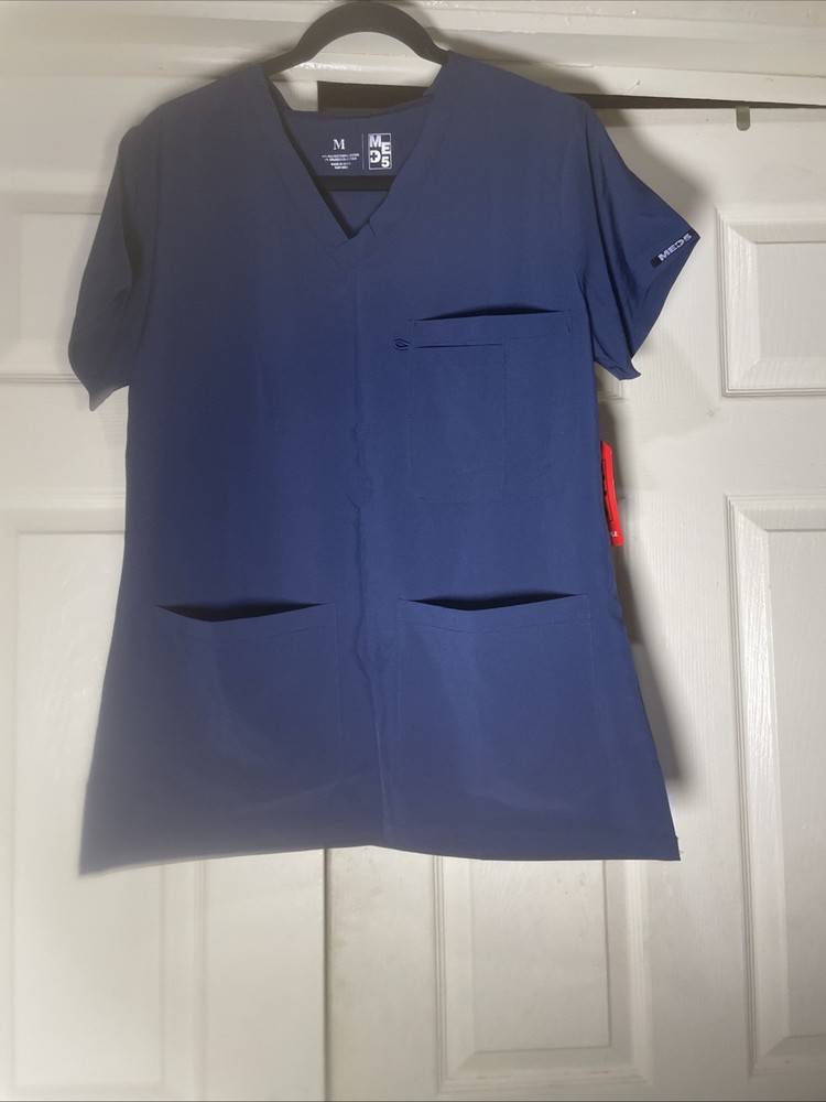Medium Navy Scrub Uniform Set