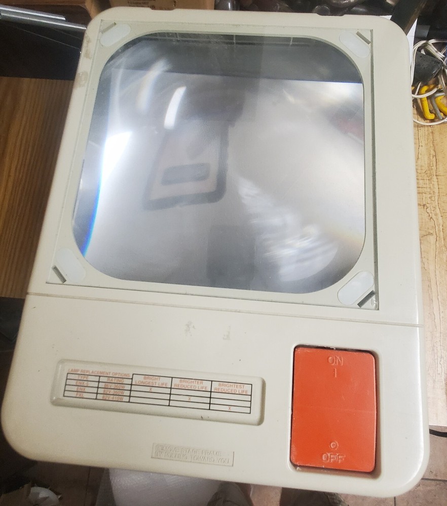 ELMO HP-L3550H Transparency Overhead Projector Tested Working Pre-owned School