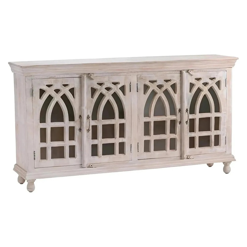 Bengal Manor Cathedral Sideboard, Console, Buffet | 72x16x38 (in)
