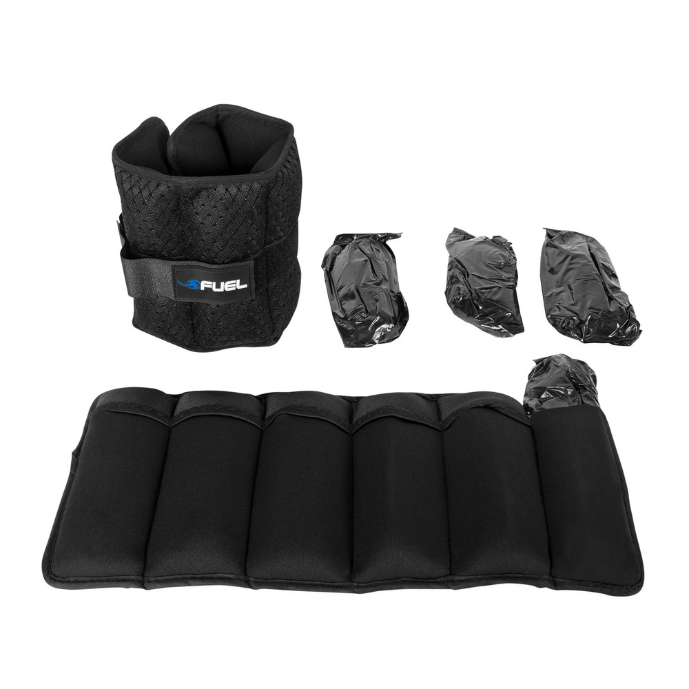 Fuel Pureformance Adjustable Wrist Ankle Weights 5lb Pair