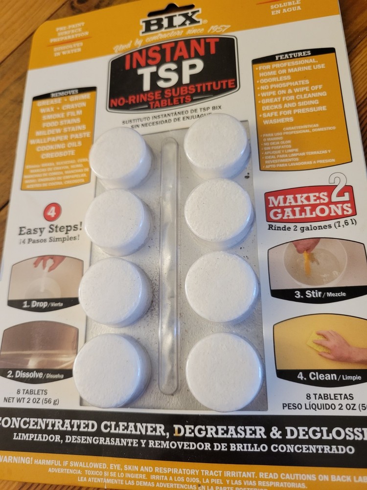 Vintage Bix Instant TSP Tablets NOS