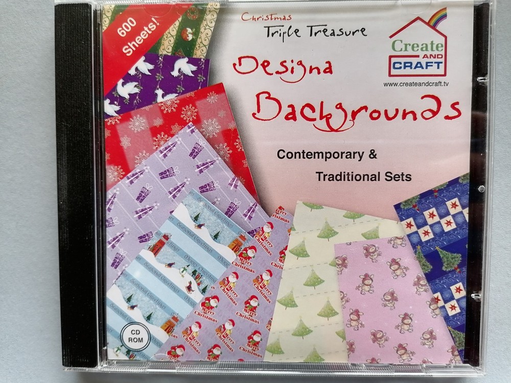 CHRISTMAS TRIPLE TREASURE, Craft CD, 3-disc set - Create and Craft