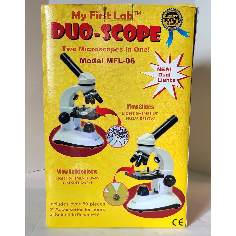 My First Lab Duo-Scope Microscope MFL-06 Children Student Beginner Science STEM