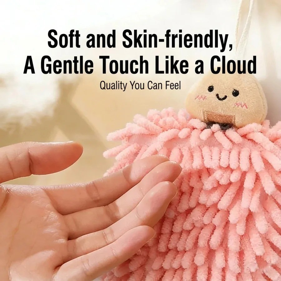 Super Absorbent Quick Dry Towels Chenille Hand Cloths Thickened Soft for Kitchen