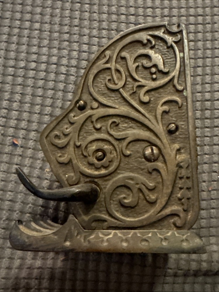 Unusual Cast Iron Match Safe-Mrchanical-1897 Patent