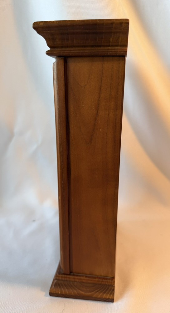 John Deere Quartz Mantle Regulator Clock 12” Tall Keeps Time Perfectly Preowned