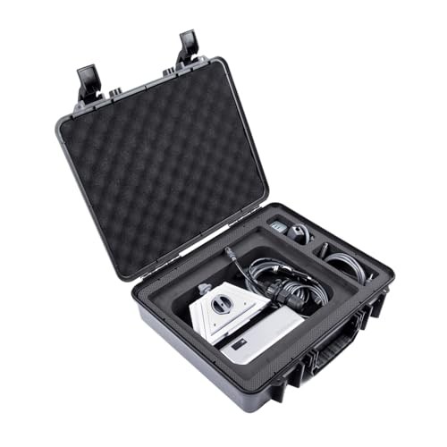 Waterproof Storage Case for Starlink Mini, Protective Hard Case with Foam Black