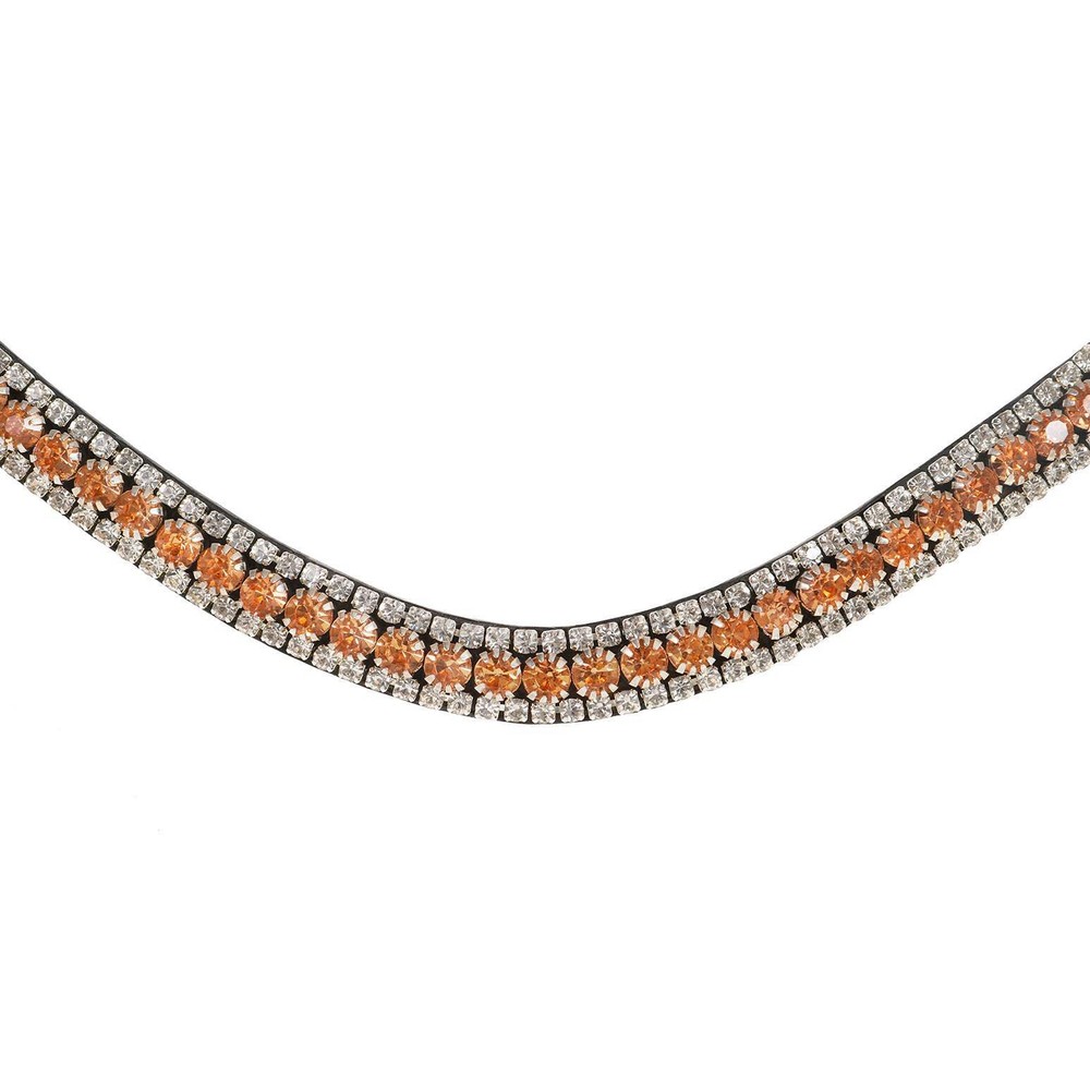 Champagne crystal browband