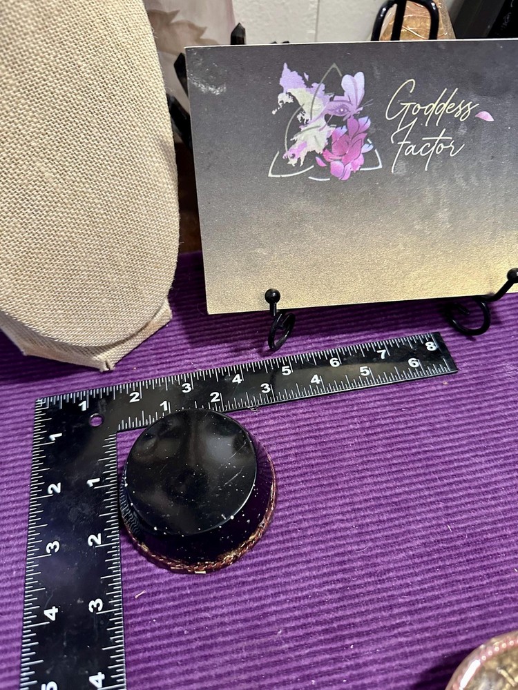 Basic Orgonite and Tensor Ring puck for home protection